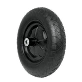 Goma 14'' reforzada con rin eje y caja de bola para carretilla pretul